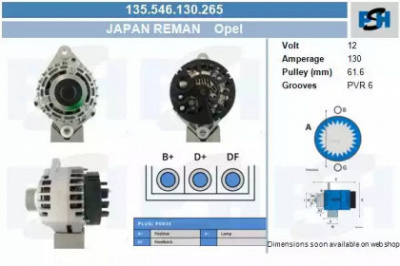 CV PSH 135546130265 -
